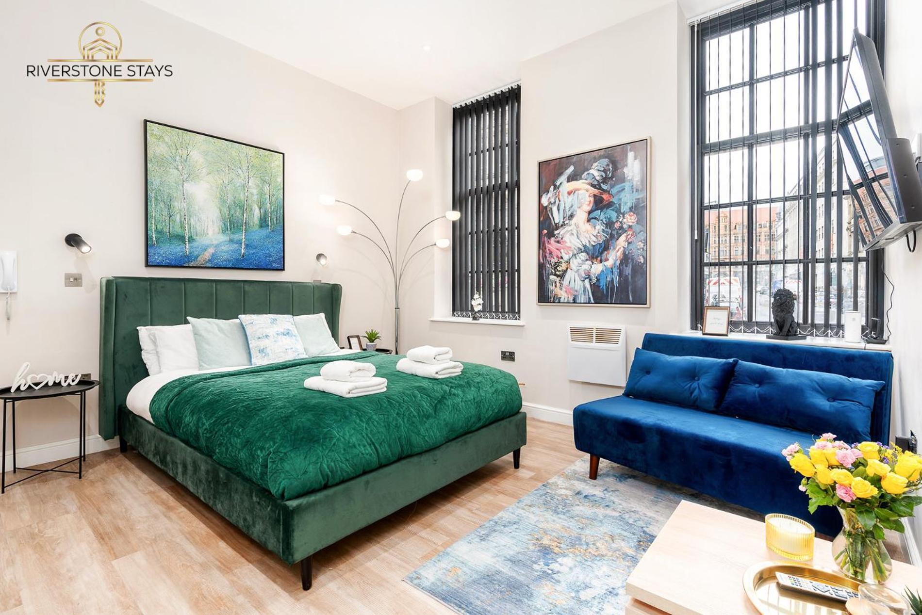 Beautiful Apartment & Central Location & King Size Bed 利兹 外观 照片